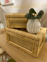 Load image into Gallery viewer, Hayes Rattan Rectangle Box Set
