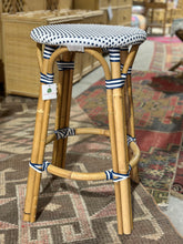 Load image into Gallery viewer, Vale Backless Counter Height Bar Stool - Blue/White
