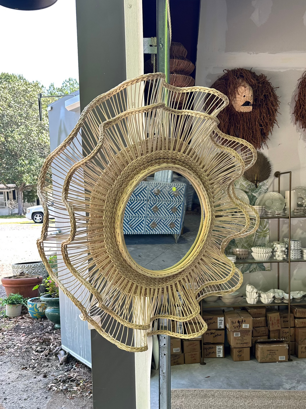 Flower Mirror