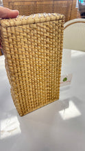 Load image into Gallery viewer, Scalloped Rattan Guest Towel Holder
