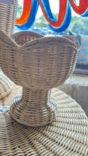 Load image into Gallery viewer, Rattan Flower Holder/Urn - 3 sizes
