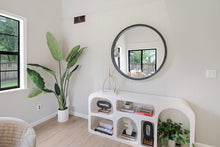 Load image into Gallery viewer, White Wood Console Table
