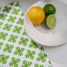 Load image into Gallery viewer, Brushstrokes Green Tea Towel
