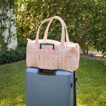 Load image into Gallery viewer, Gasparilla Signature Quilted Duffle Bag by Laura Park

