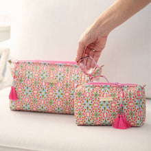 Load image into Gallery viewer, Laura Park Gasparilla Cosmetic bag small
