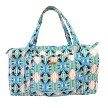 Load image into Gallery viewer, Island House Quilted Signature Duffle Bag by Laura Park
