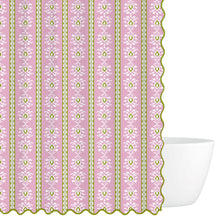 Load image into Gallery viewer, Laura Park Scalloped Shower Curtain
