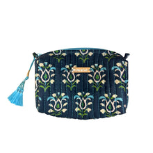 Load image into Gallery viewer, Rosemary Indigo Signature Small Cosmetic Bag by Laura Park
