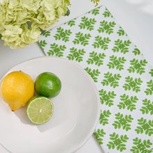Load image into Gallery viewer, Brushstrokes Green Tea Towel
