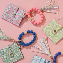 Load image into Gallery viewer, Serendipity Keychain Wristlet Wallet by Laura Park
