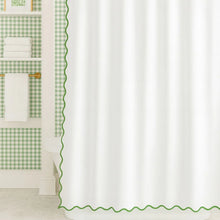 Load image into Gallery viewer, Laura Park Scalloped Shower Curtain
