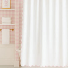 Load image into Gallery viewer, Laura Park Scalloped Shower Curtain
