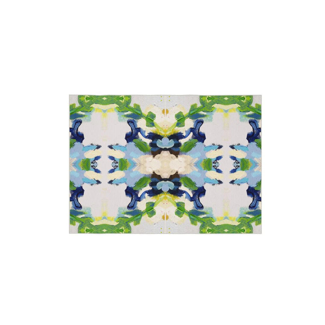Snow Floor Mat by Laura Park