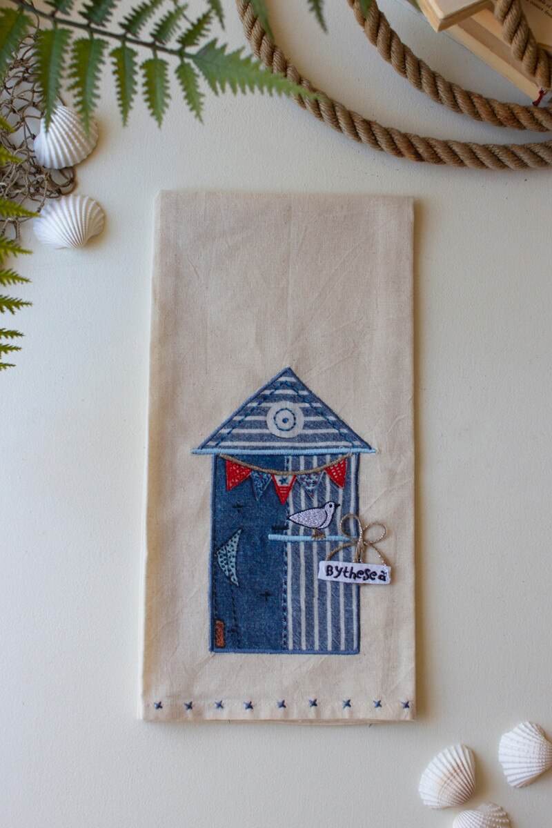 Beach House Tea Towel