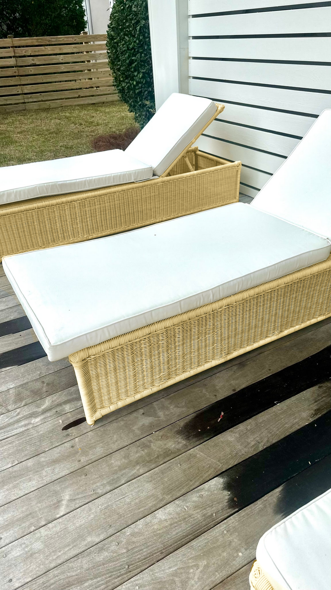 Atlantic Poolside Lounger - Light Dune