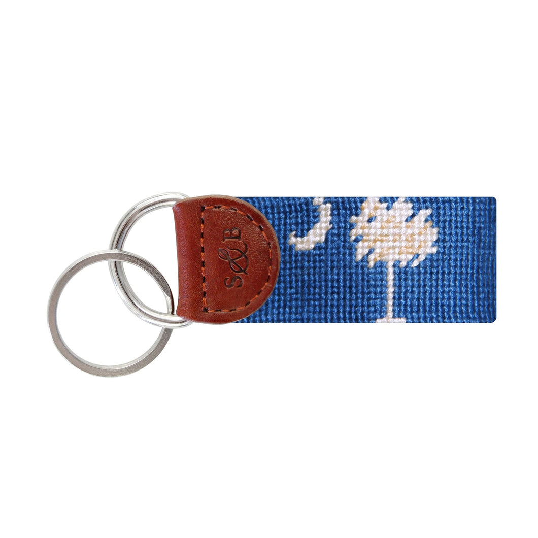 SC Flag Key Fob (Blueberry)