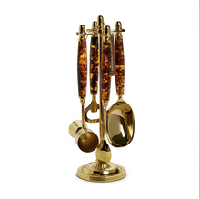 Load image into Gallery viewer, Tortoise Print Bar Set (54917)
