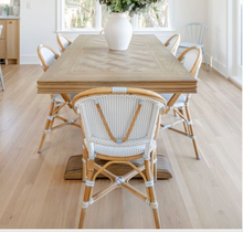 Load image into Gallery viewer, Vale Armchair - Light Blue/White Pre-Sale
