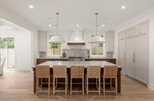 Load image into Gallery viewer, Hayes Counter Stool w/Brass End Caps
