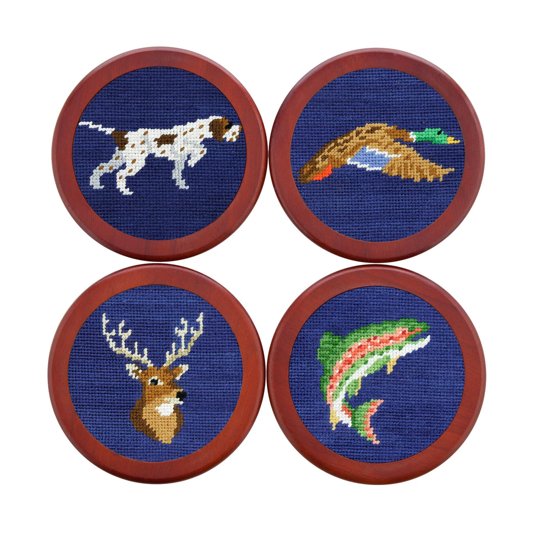 Southern Sportsman Coasters (Classic Navy)