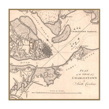 Load image into Gallery viewer, Vintage Charleston Map
