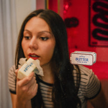 Load image into Gallery viewer, Salted Butter Creamy Lip Balm| Funny Old School Tin (Copy)
