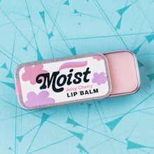 Load image into Gallery viewer, Moist  Lip Balm | Funny Old School Tin
