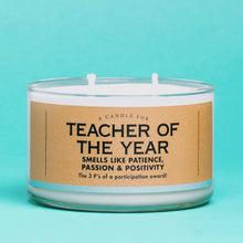 Load image into Gallery viewer, A Candle for Teacher of the Year
