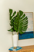 Load image into Gallery viewer, Faux 41&quot; Monstera Leaf

