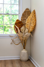 Load image into Gallery viewer, Handmade Natural Raffia Anahaw Leaf Shape
