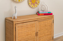 Load image into Gallery viewer, Kona Rattan Cabinet w/Shelves
