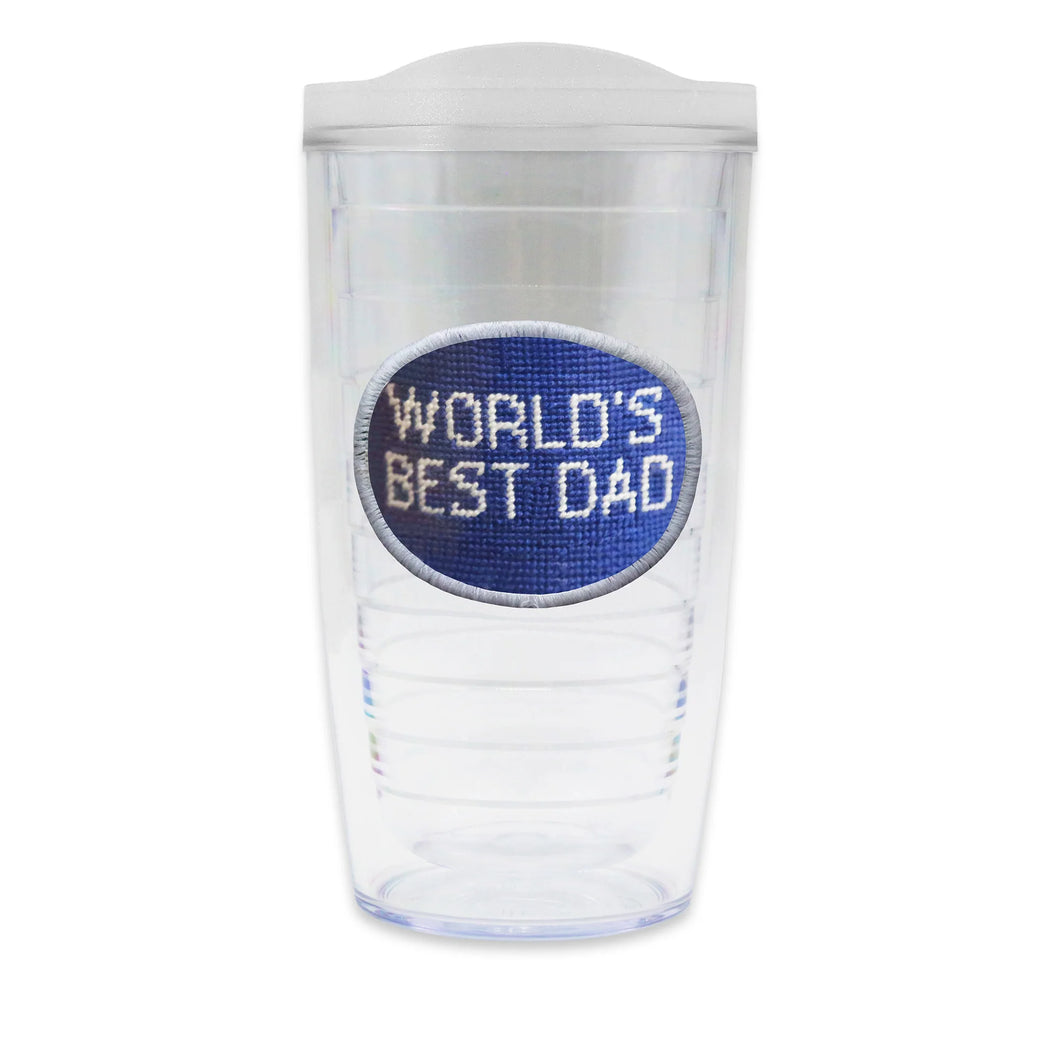 World's Best Dad Tumbler with Lid