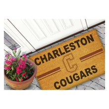 Load image into Gallery viewer, Coir Doormat Team Charleston College Cougars
