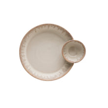 Load image into Gallery viewer, Stoneware Serving Dish with Sections
