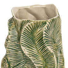 Load image into Gallery viewer, Textured Stoneware Organic Shaped Vase (Each One Will Vary)
