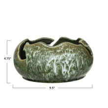 Load image into Gallery viewer, Stoneware Organic Shaped Bowl (Each One Will Vary)
