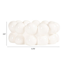 Load image into Gallery viewer, Stoneware Bowl with Balls, White
