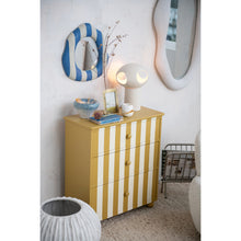 Load image into Gallery viewer, Resin Wall Mirror w/ Debossed Lines, Volcano Finish (Hangs Vertically &amp; Horizontally)
