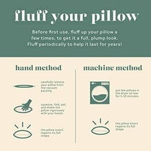 Load image into Gallery viewer, ComfyDown Decorative Throw Pillow Insert, Down - Square: 12 / 24X24

