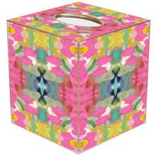Load image into Gallery viewer, Pink Paradise Tissue Box by Laura Park: Paper Mache
