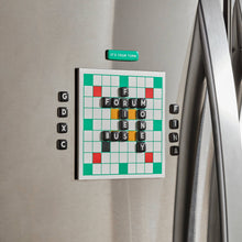 Load image into Gallery viewer, Brass Monkey Scrumble Magnetic Fridge Game
