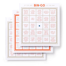 Load image into Gallery viewer, Brass Monkey Bin-go Get A Few Drinks Bingo Book
