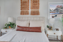 Load image into Gallery viewer, Upholstered Headboard ONLY - Oblong Natural Pattern
