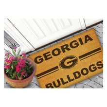 Load image into Gallery viewer, Coir Doormat Team Georgia Bulldogs
