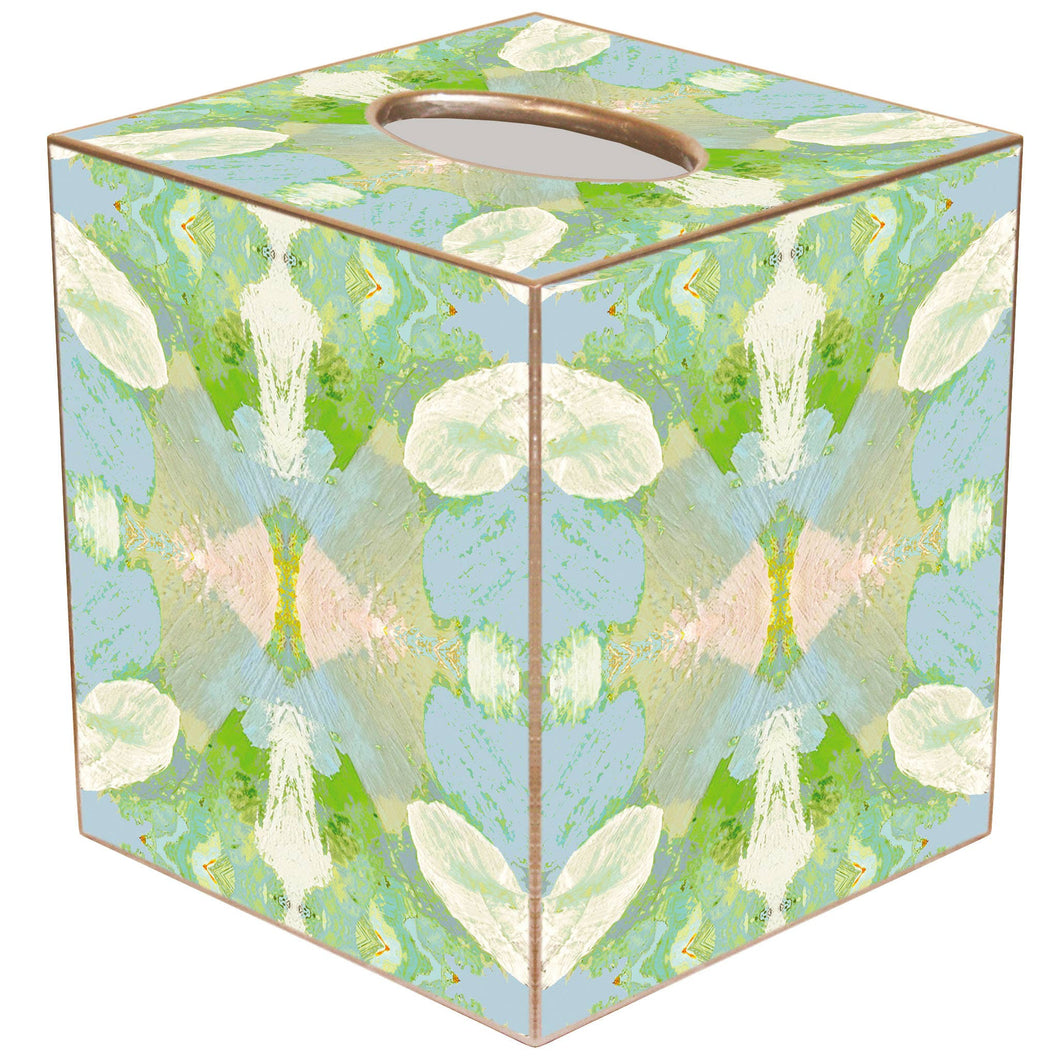 Elephant Falls Laura Park Handmade Tissue Box Cover: Paper Mache