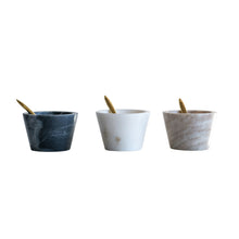 Load image into Gallery viewer, Marble Bowl with Spoon
