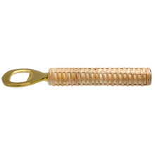 Load image into Gallery viewer, Bottle Opener with Bamboo Wrapped Handle
