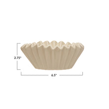 Load image into Gallery viewer, Stoneware Fluted Bowl - Large
