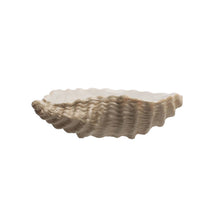 Load image into Gallery viewer, Stoneware Shell Dish/ Oyster Dish
