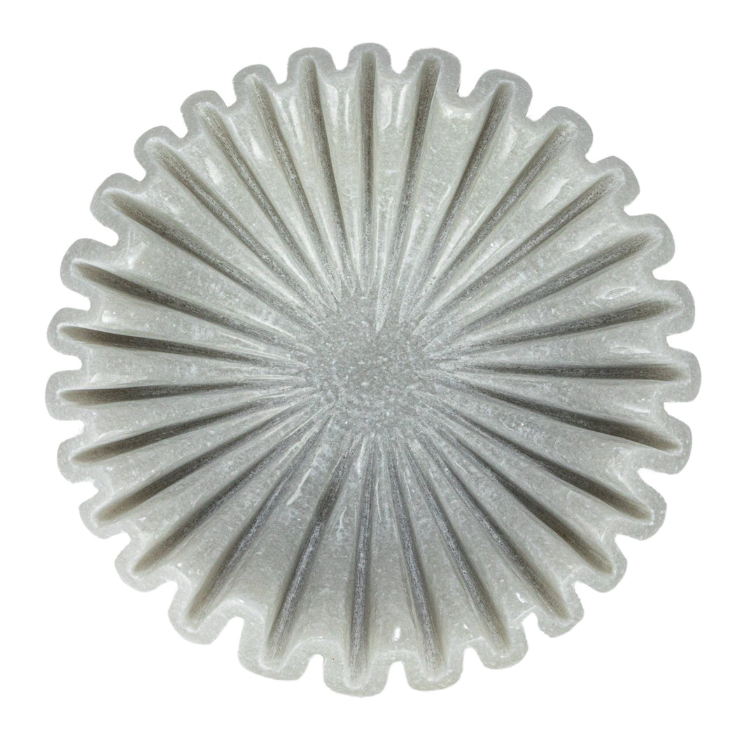 Marble Pleated Bowl